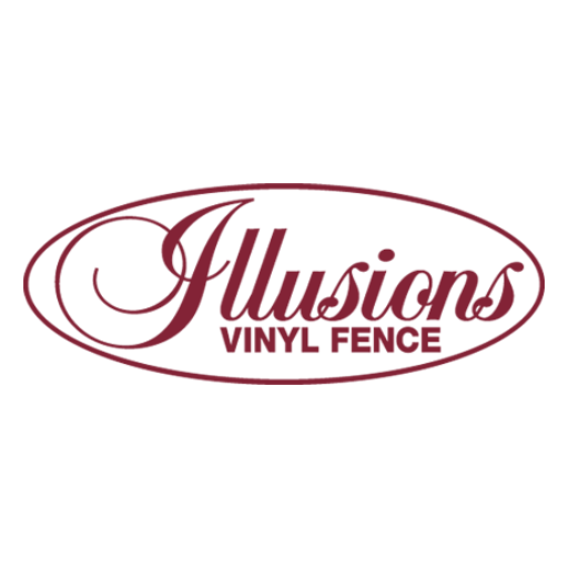 Illusions vinyl fence logo
