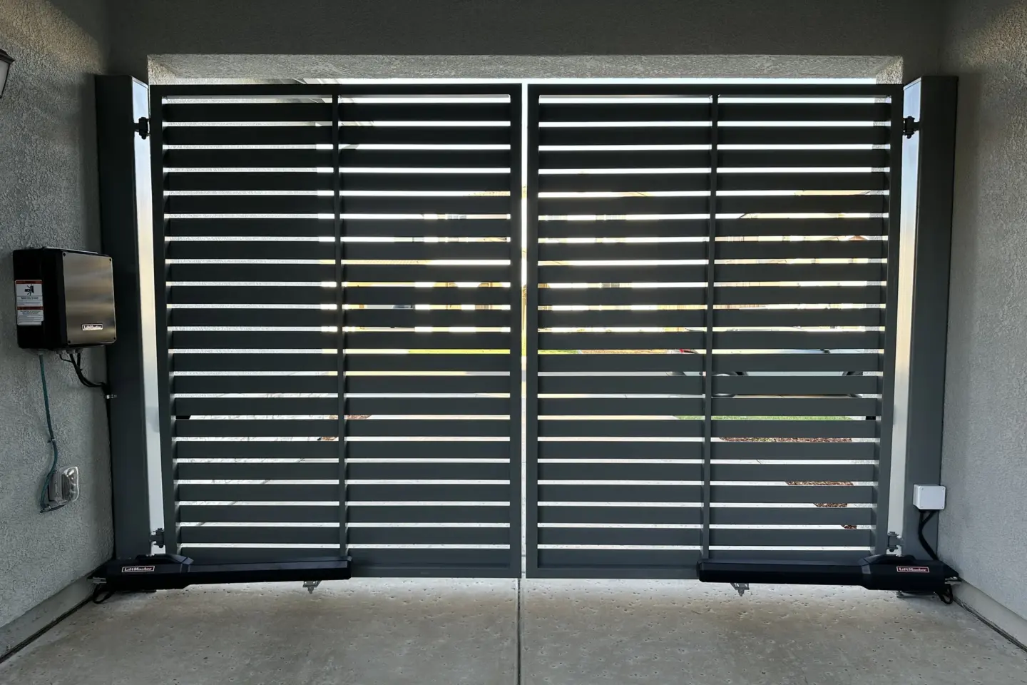 Metal gate inside building in miami valley oh