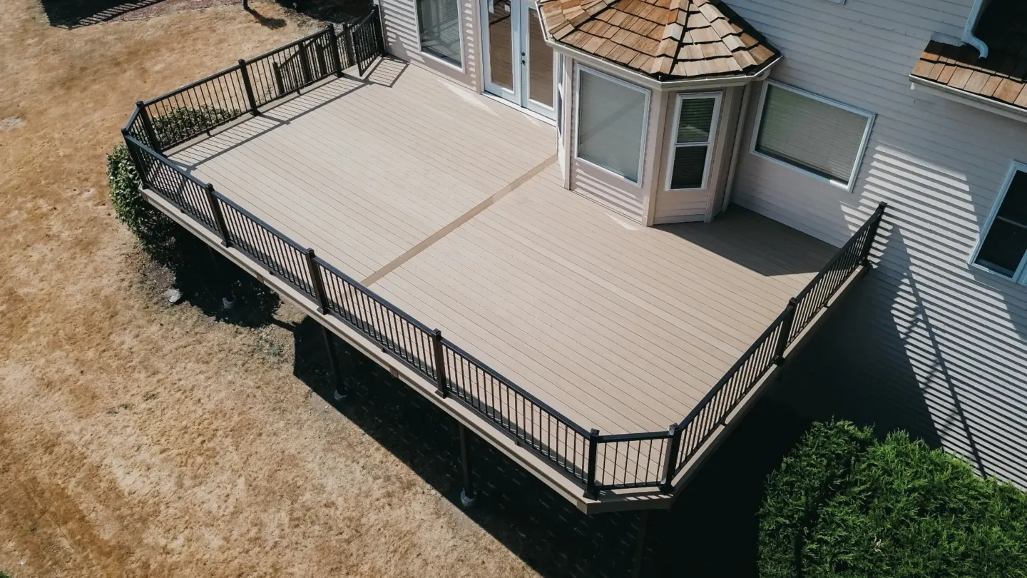 Composite Decking in Miami Valley, OH | Trex & TimberTech Installs | Tom's Mulch Fence & Deck