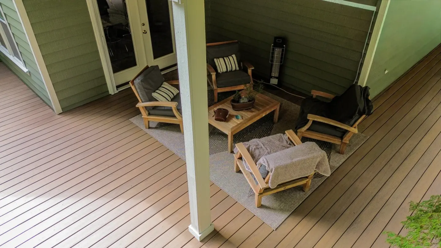 Under Deck Systems in Miami Valley, OH | Dry Outdoor Living Space | Tom's Mulch Fence & Deck